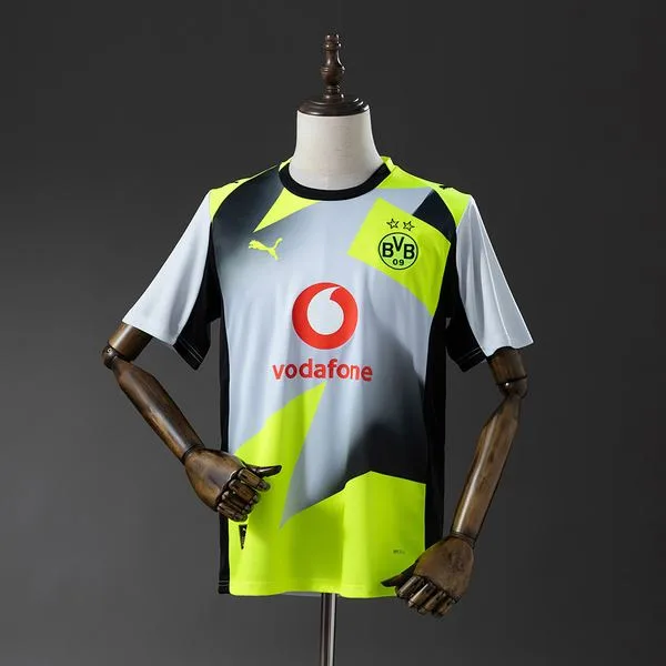 Camiseta de fútbol Borussia Dortmund 2025/26 VISITANTE MANGA CORTA VERSION FAN